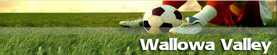 Wallowa Valley Soccer banner